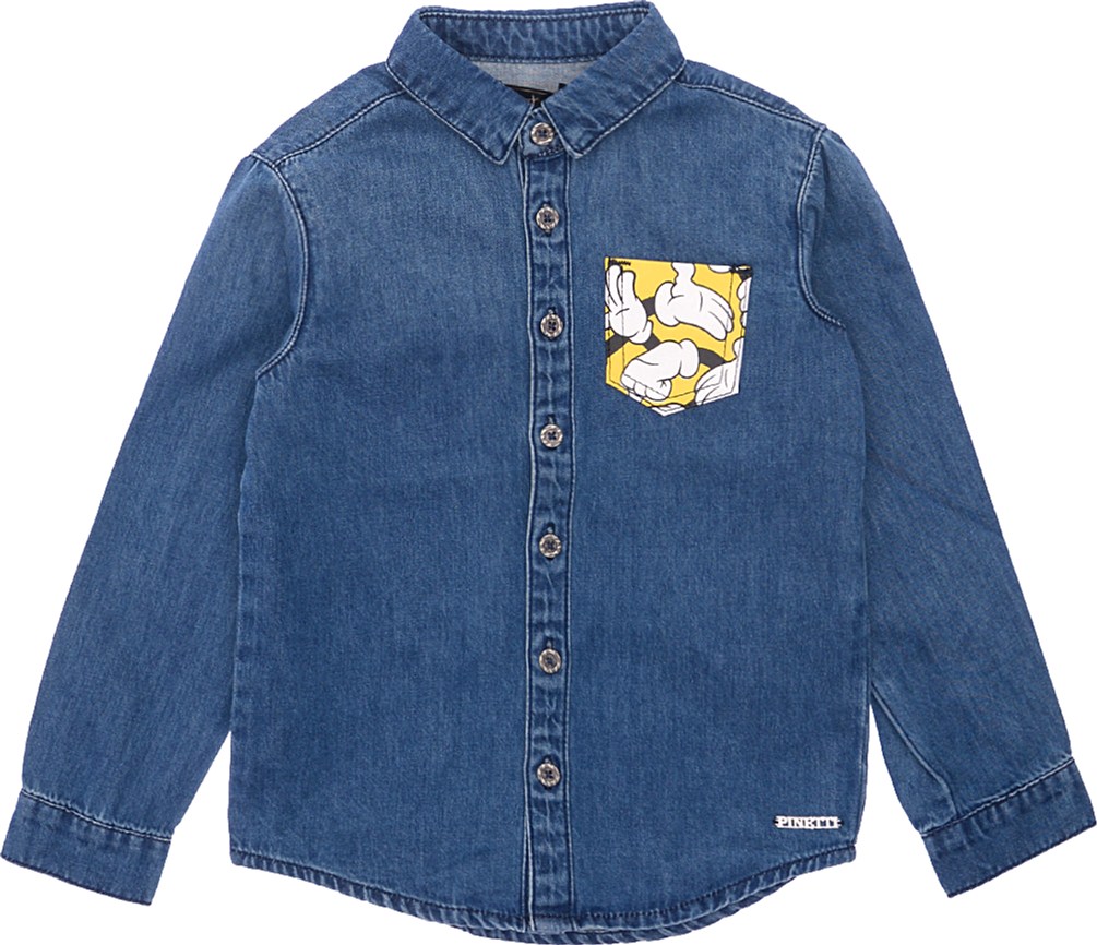 

Рубашка Pinetti 517220-G 116 см Синяя