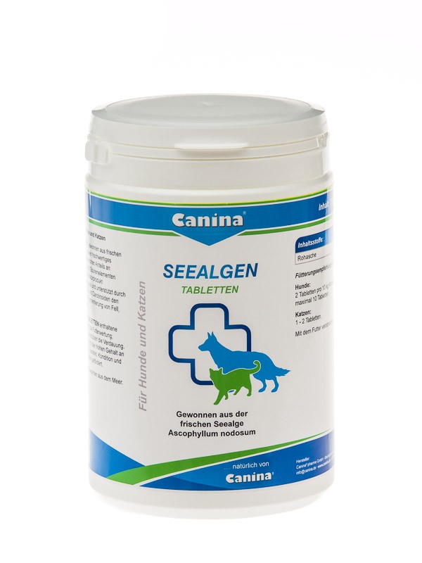 

Морские водоросли Canina Seealgentabletten 750 г 730 таблеток