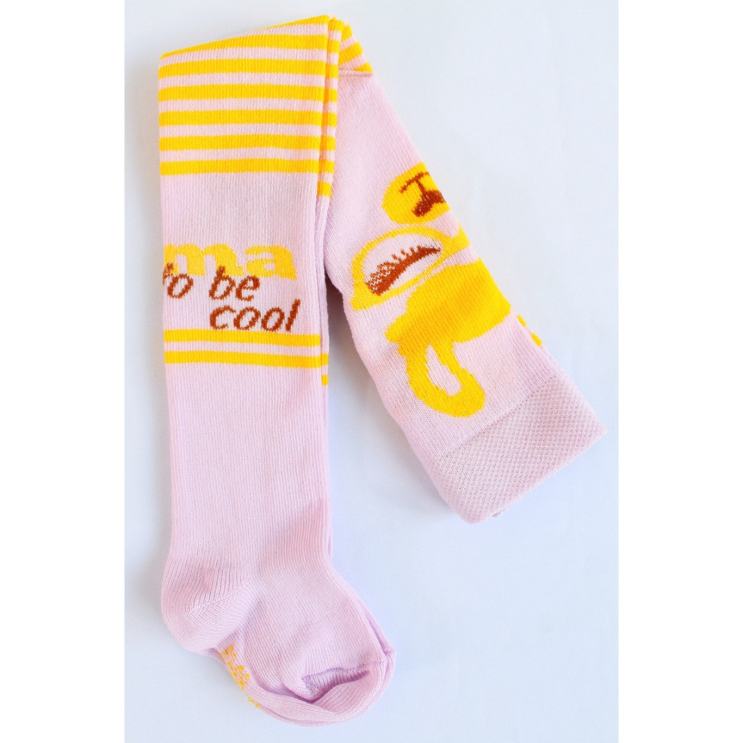 

Колготки дитячі демі, 10 62 см. малюнок BO1-LamaYelLil-D-10 Ladan