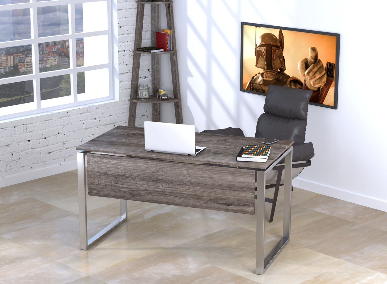 

Письменный стол с царгой Loft Design Q-135 Дуб Палена