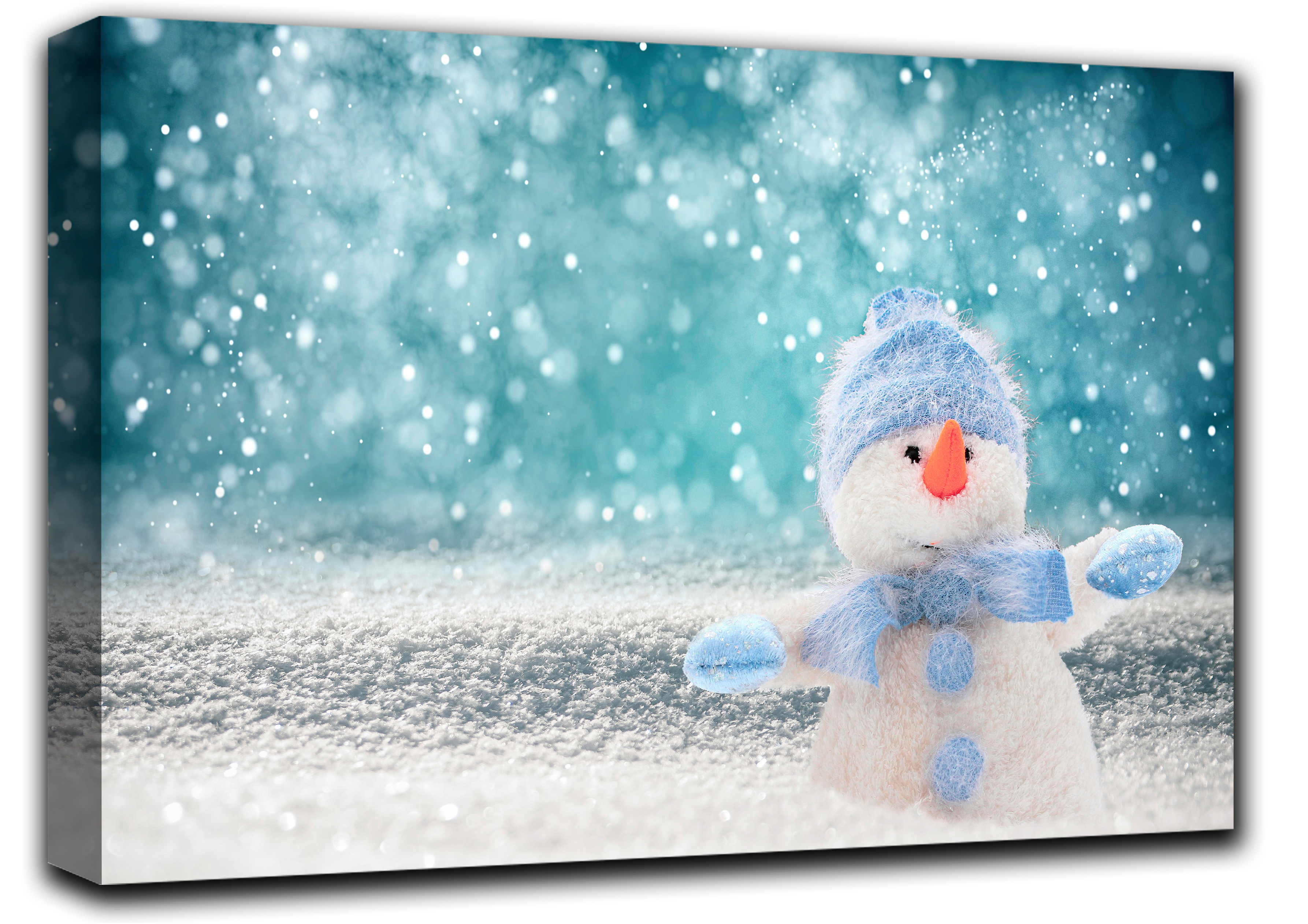 

картина на холсте снежное рождество Новогодяя и Рождественская тематика Hotel Arizona HD 72 см x 127 см