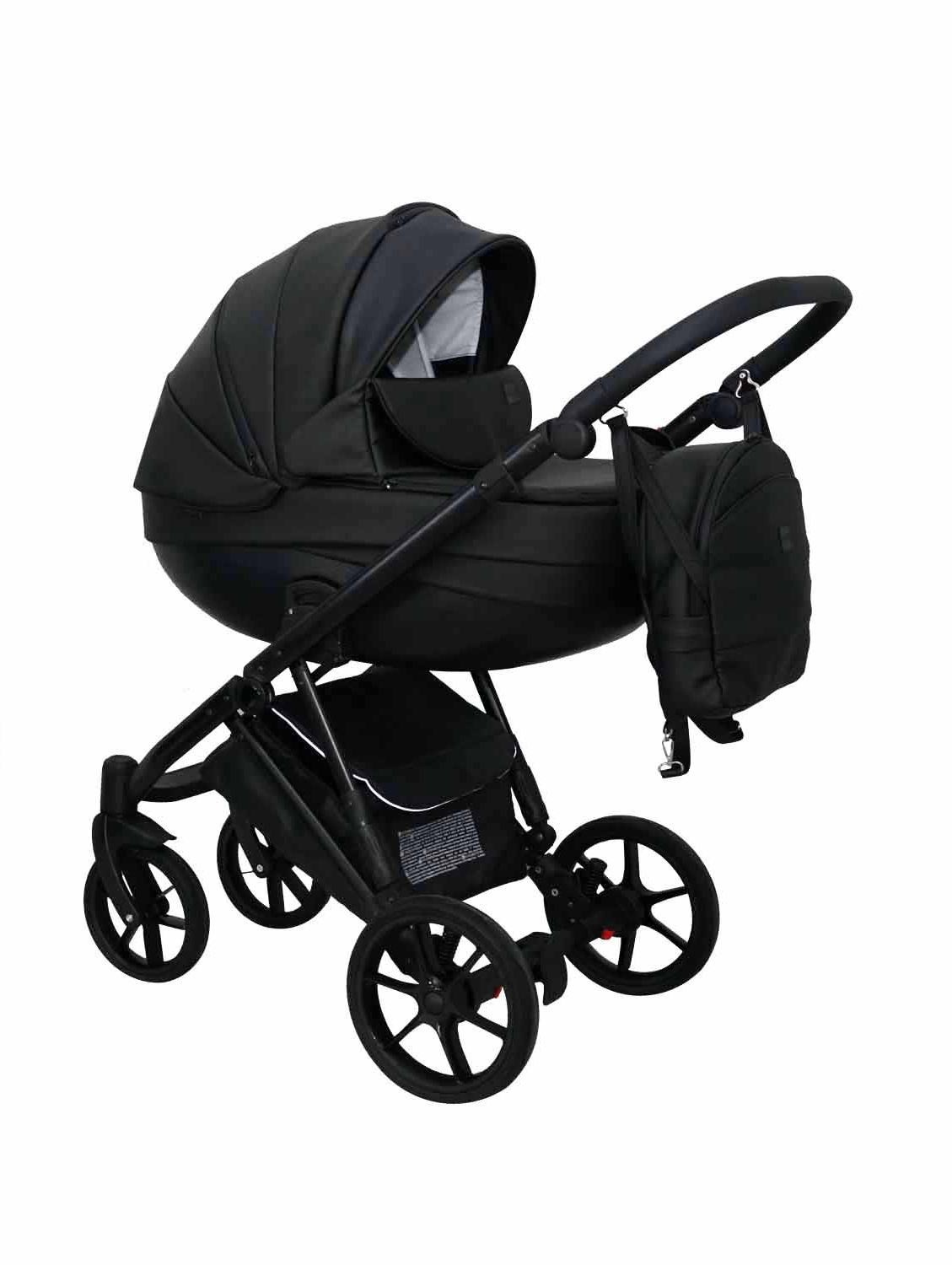 

Коляска Mikrus Viva 14 2 в 1 Черная
