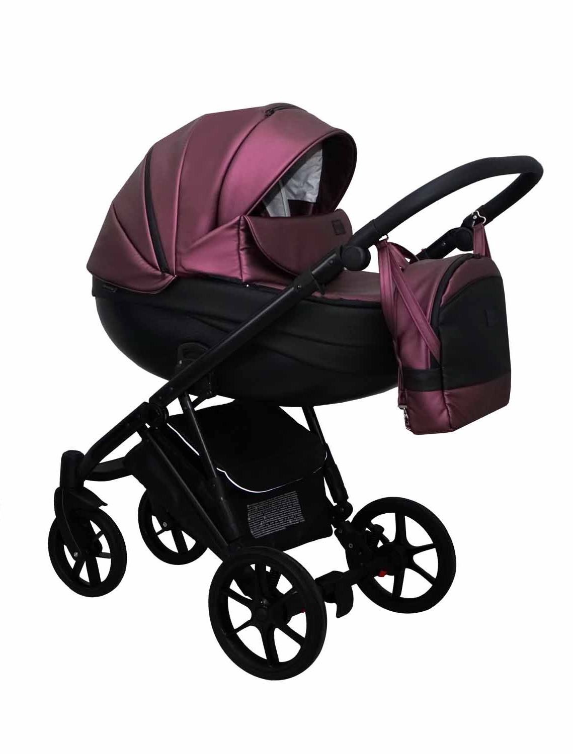 

Коляска Mikrus Viva 13 2 в 1 Бордовый