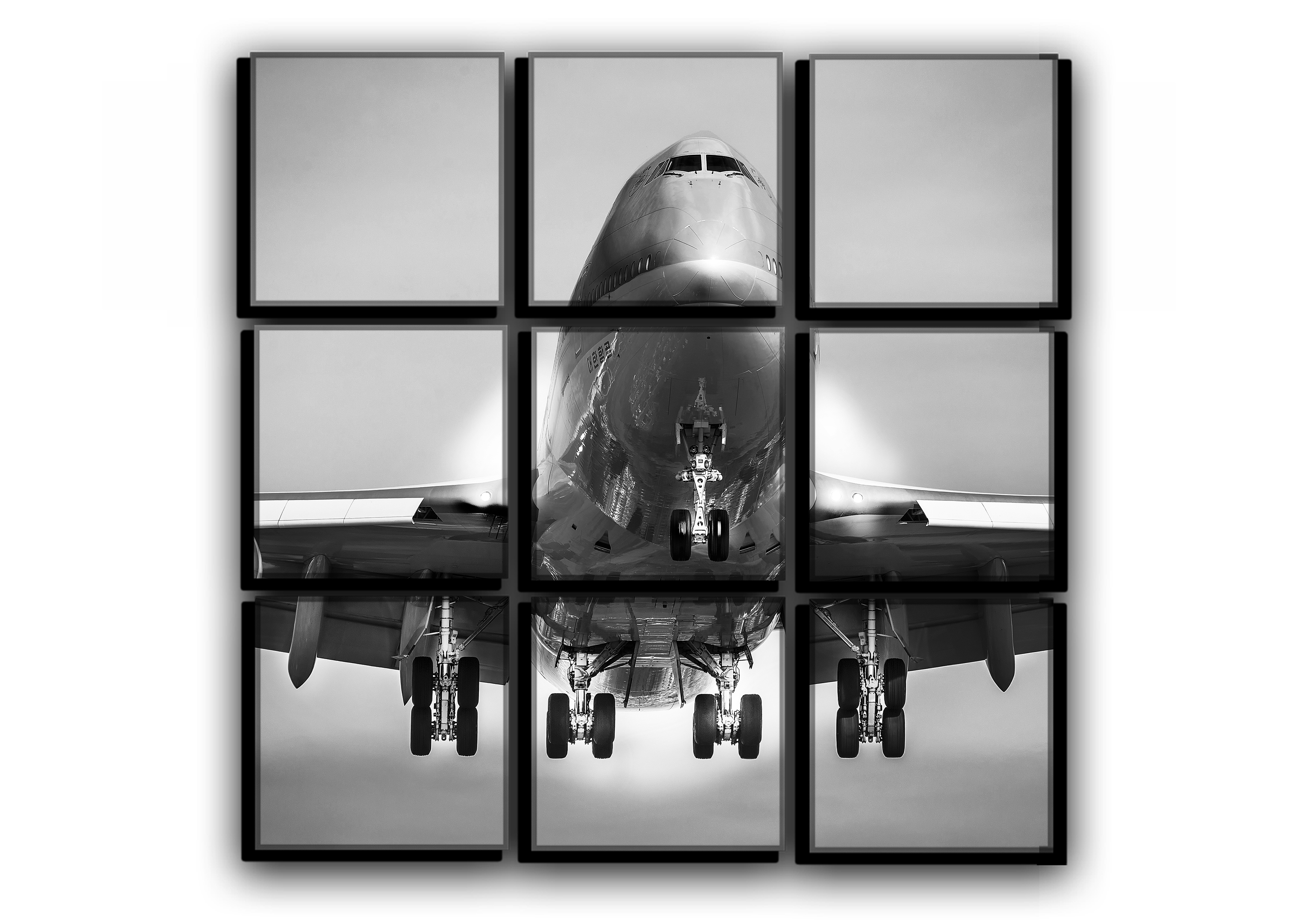 

Модульная картина на холсте 9 частей Boeing 747 Боинг на взлете Hotel Arizona HD 77 см x 77 см