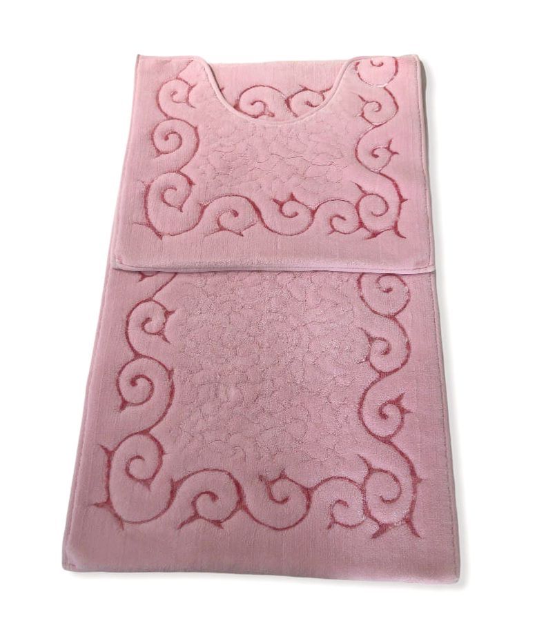 

Ковер Cotton Life 58*87 45*53/ажур нежно розовый 0/0/10