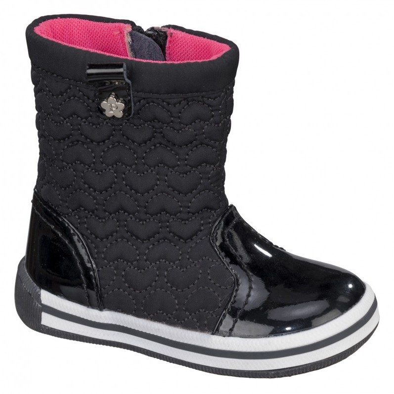 

Сапожки Papaya 6216010 со стеганным узором 22 Черные (5785075)