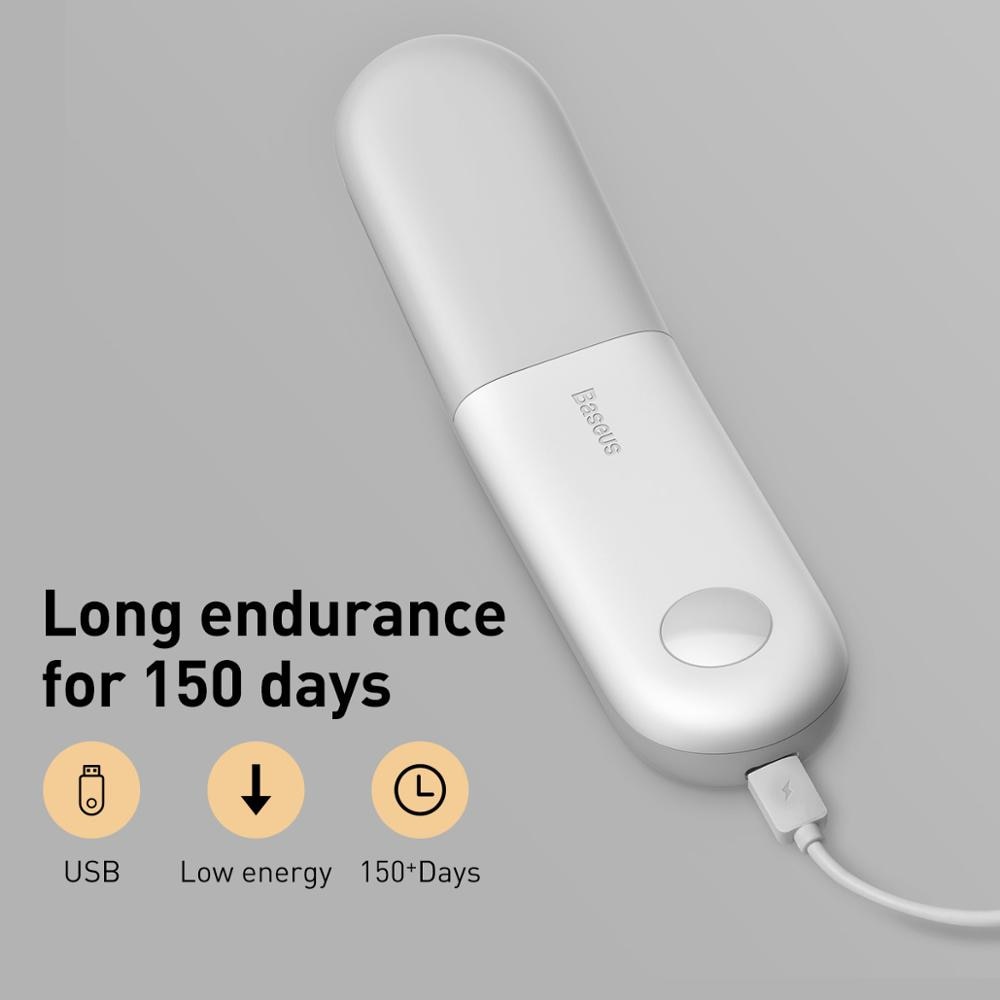 

Нічник Baseus Sunshine series human body Induction aisle White (DGSUN-GA02)
