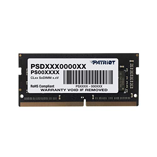 

Оперативна пам'ять Patriot DDR4 SL 4GB 2400 MHz CL17 SODIMM Black 1 (PSD44G240082S)
