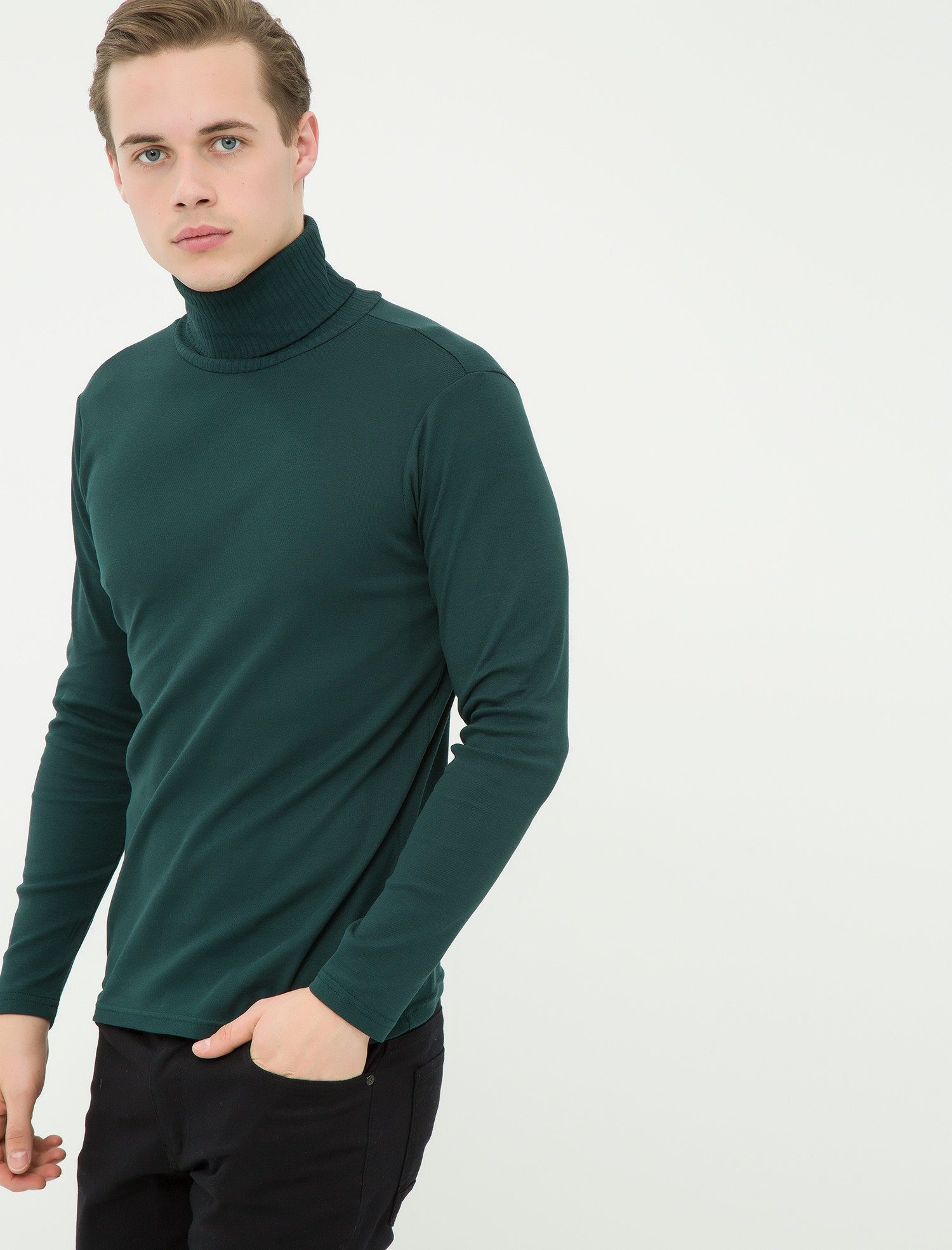 

Водолазка Koton 7KAM12229LK-752 L Green