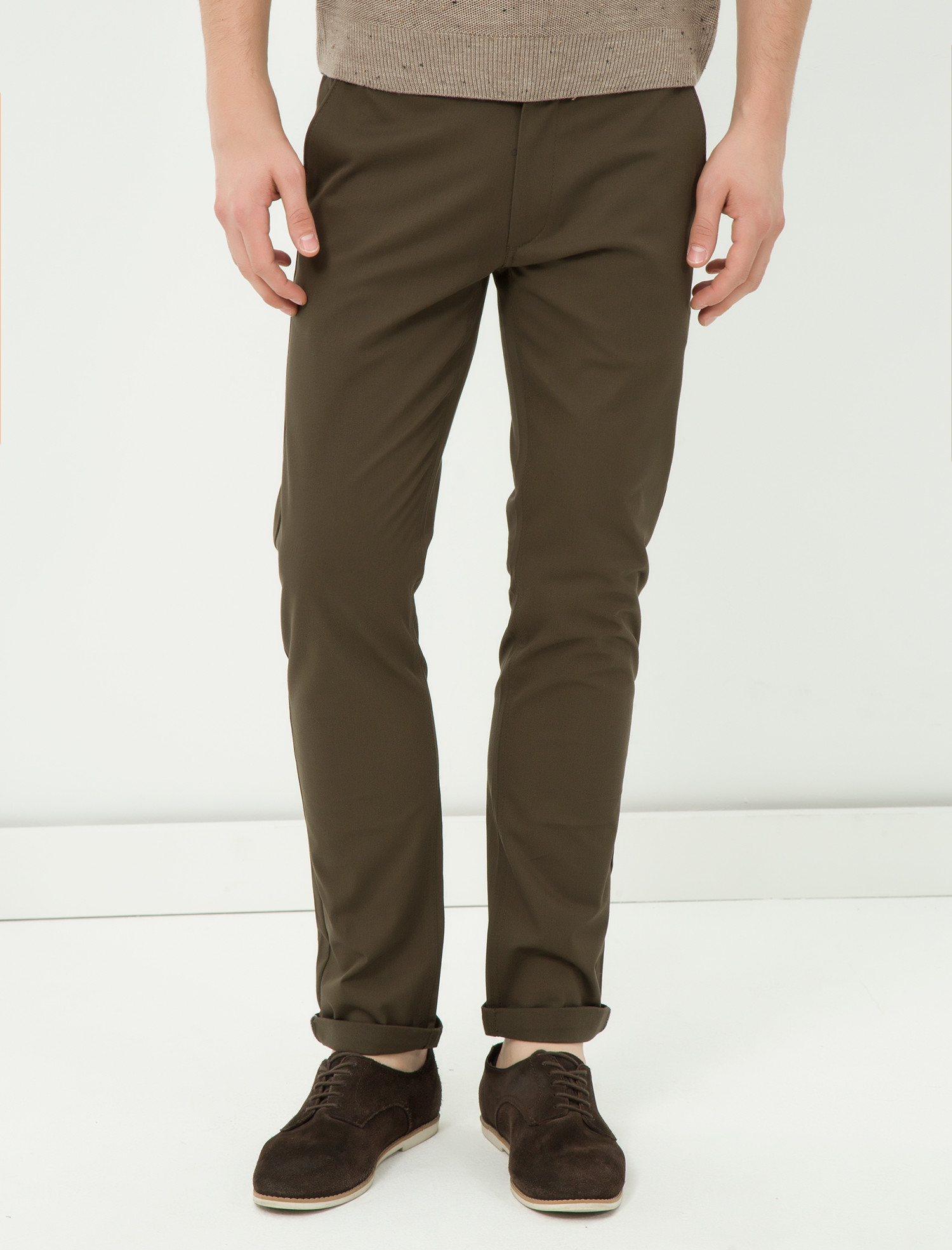 

Брюки Koton 7KAM41261LW-886 42 Khaki