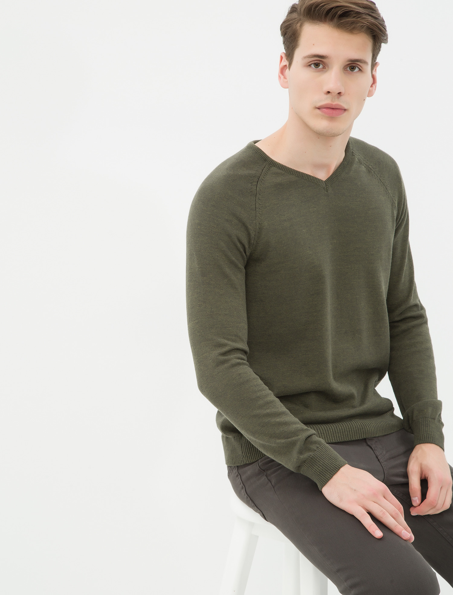 

Джемпер Koton 7KAM92162LT-847 M Khaki