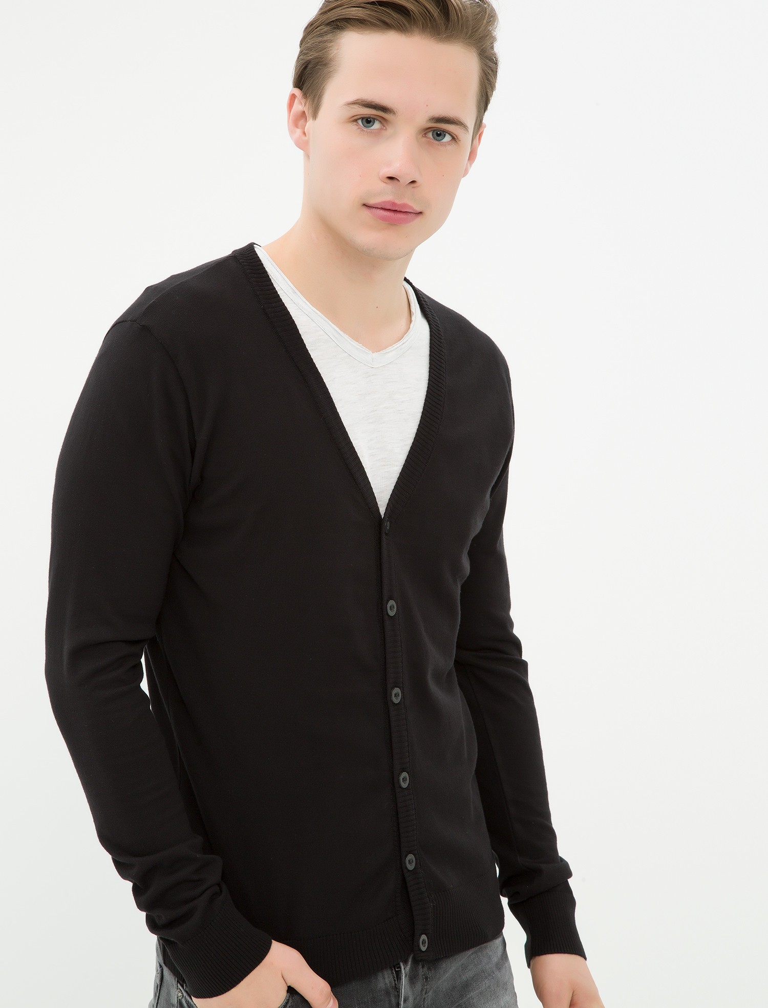 

Кардиган Koton 7KAM99048VT-999 XL Black