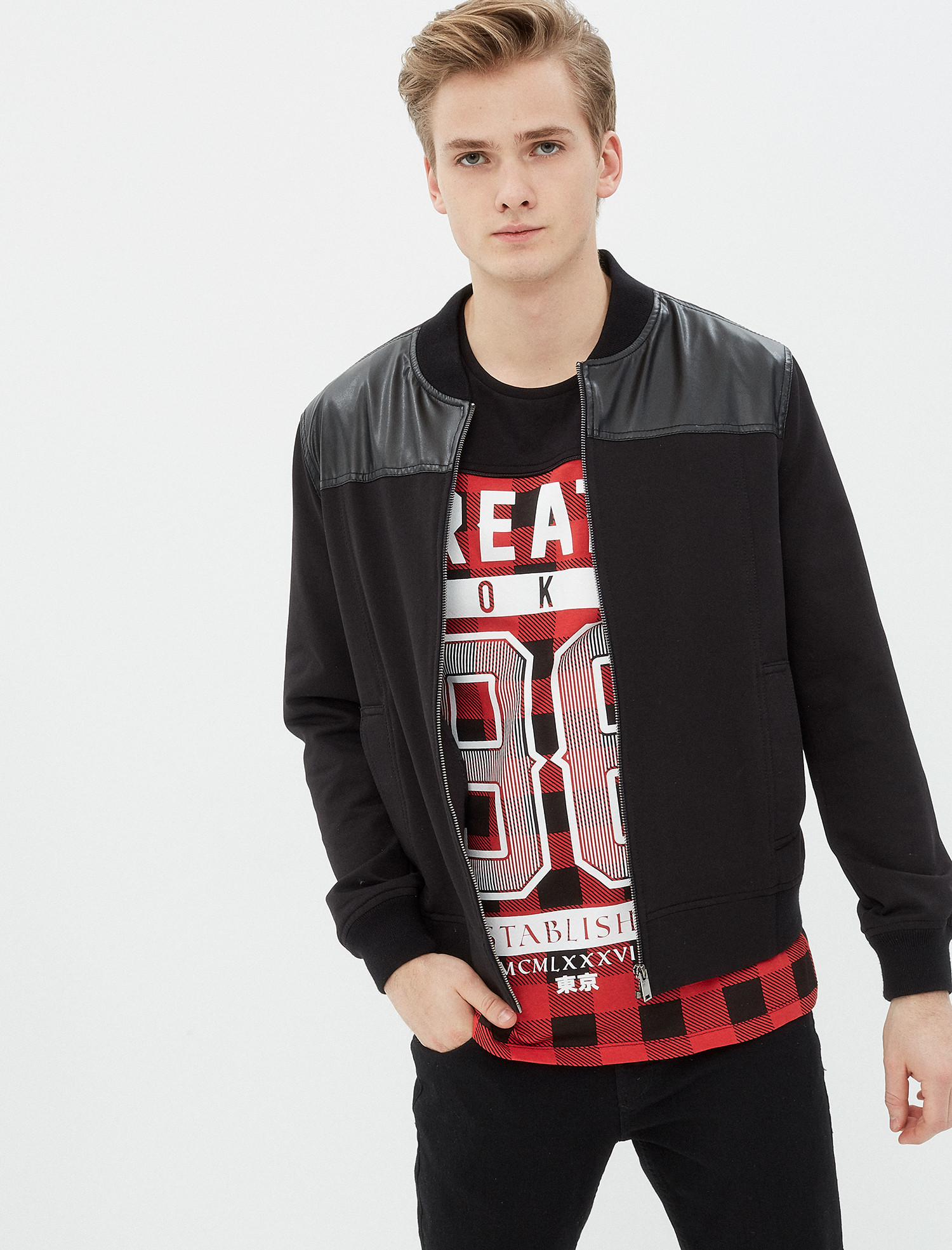 

Футболка Koton 7YAM14156OK-01D M Red Design