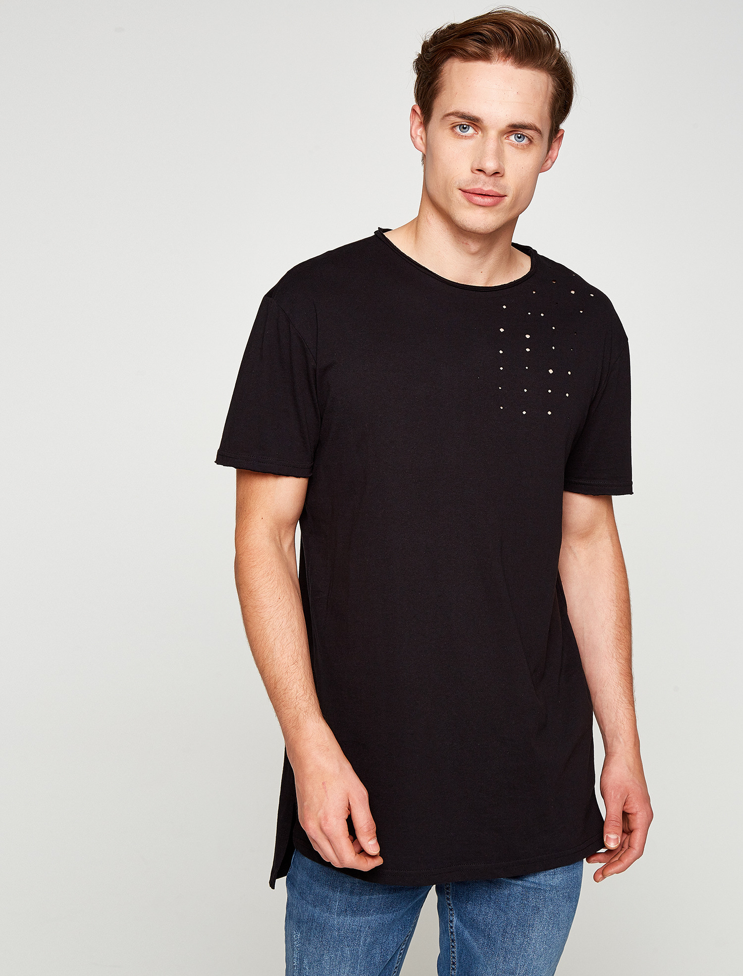 

Футболка Koton 7YAM14356OK-999 L Black