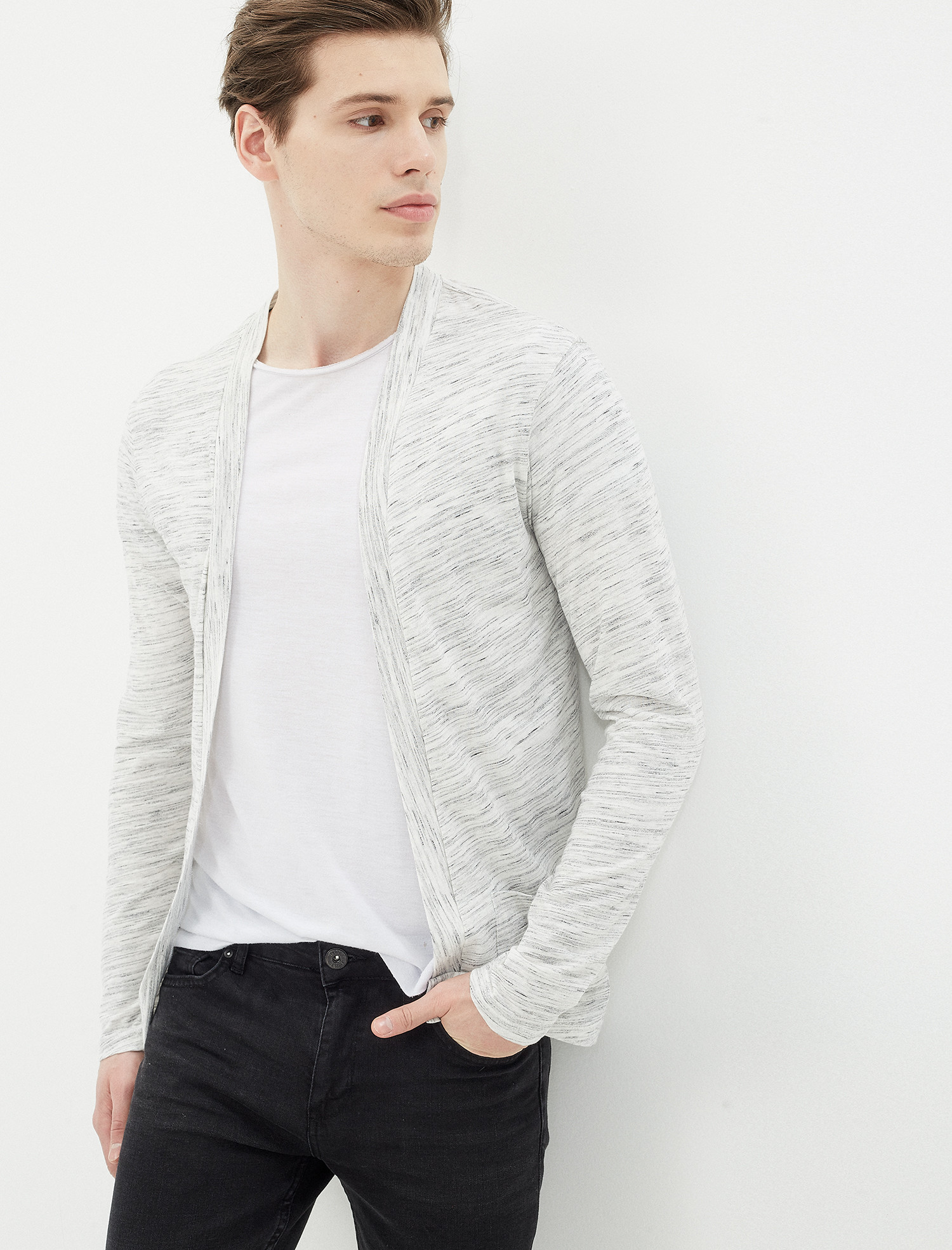 

Кардиган Koton 7YAM19656KK-77E M Grey Design