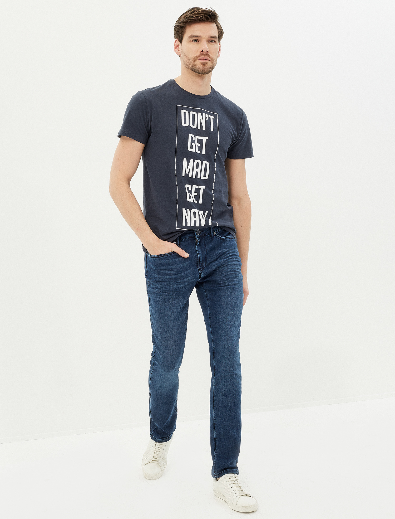 

Брюки Koton 7YAM43333LD-740 33-32 Indigo