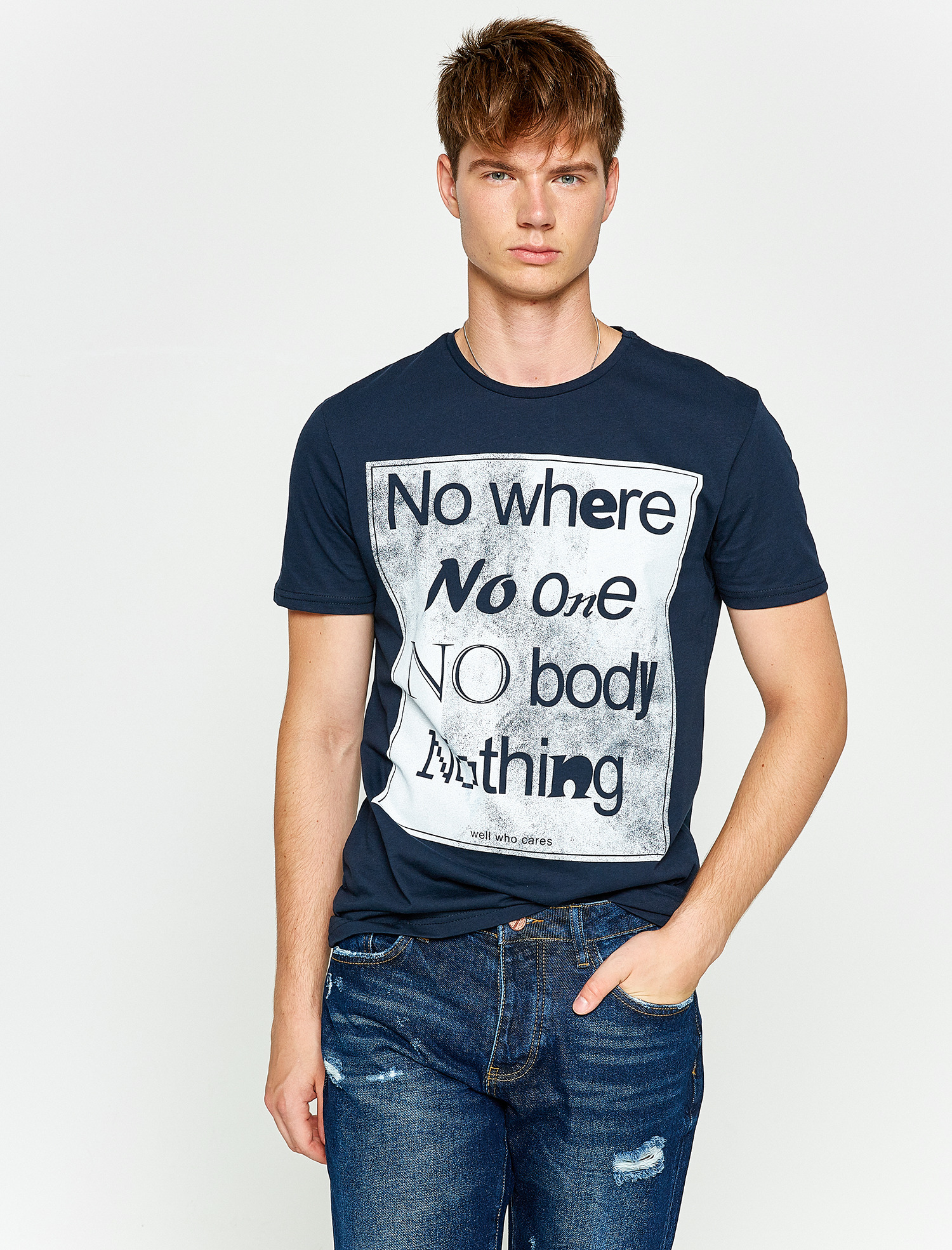 

Футболка Koton 8KAM11903DK-NA1 M Navy