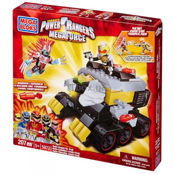 

Конструктор Power Rangers Megaforce Поединок Король роботов и Врак Mega Bloks 33532-BR-1478