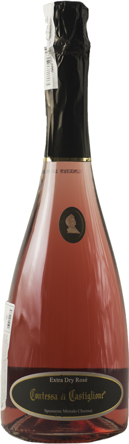 Акція на Вино игристое Arione Contessa di Castiglione Extra Dry Rose розовое экстра драй 0.75 л 11% (8003911000765) від Rozetka UA