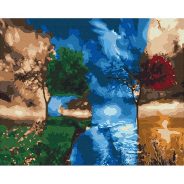 

Картина по номерам "Времена года" BrushMe холст на подрамнике 40x50см BS26007