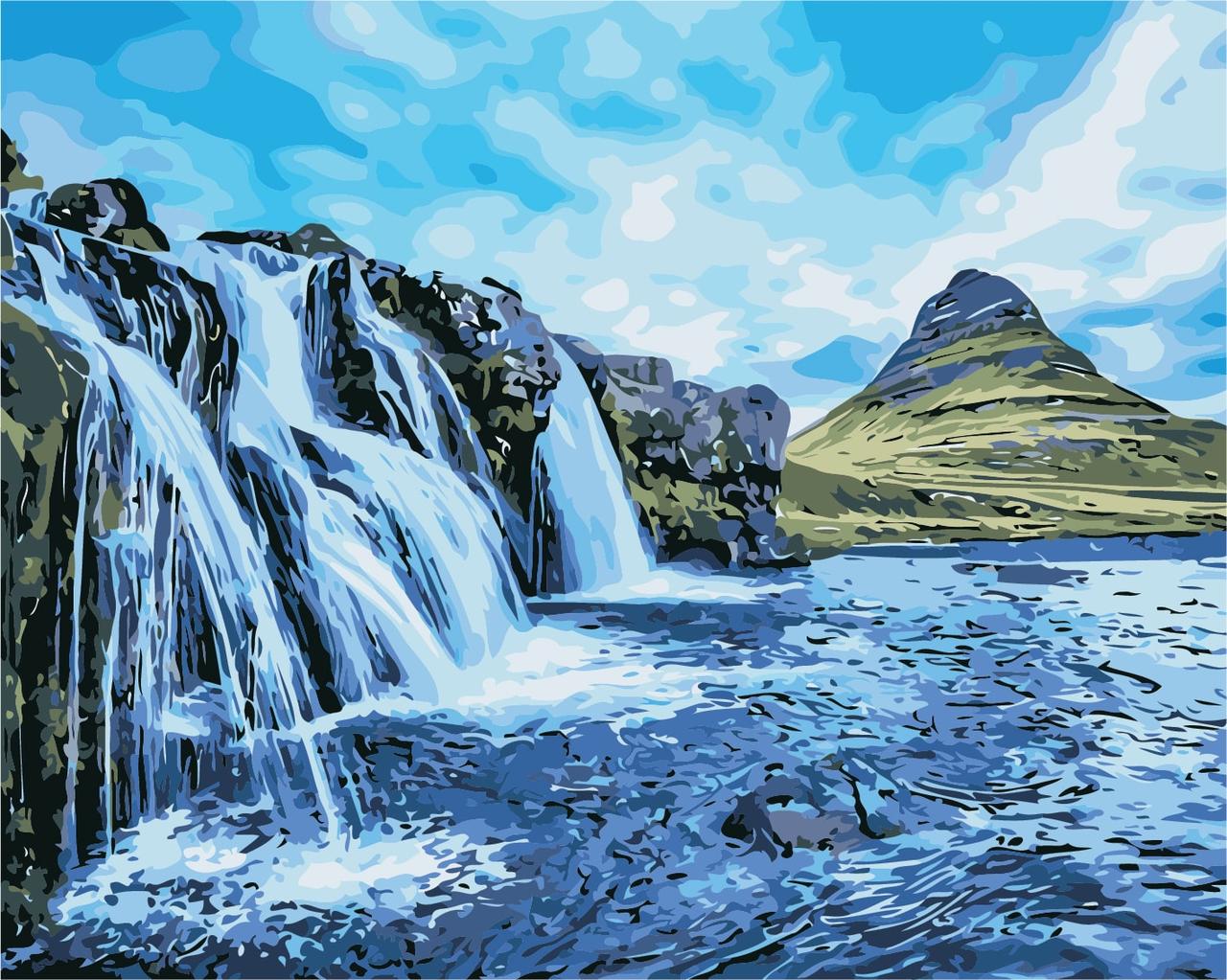 

Картина по номерам "Водопады" ArtStory подарочная упаковка 40x50см AS0387