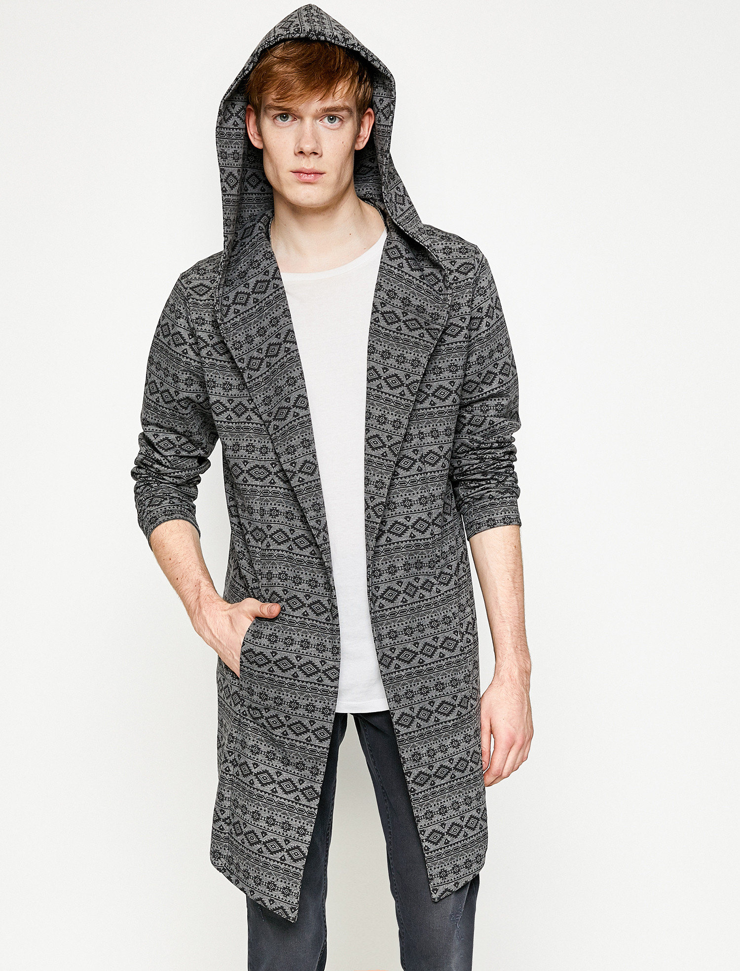 

Кардиган Koton 8KAM81072NK-18A XL Antrasit Design