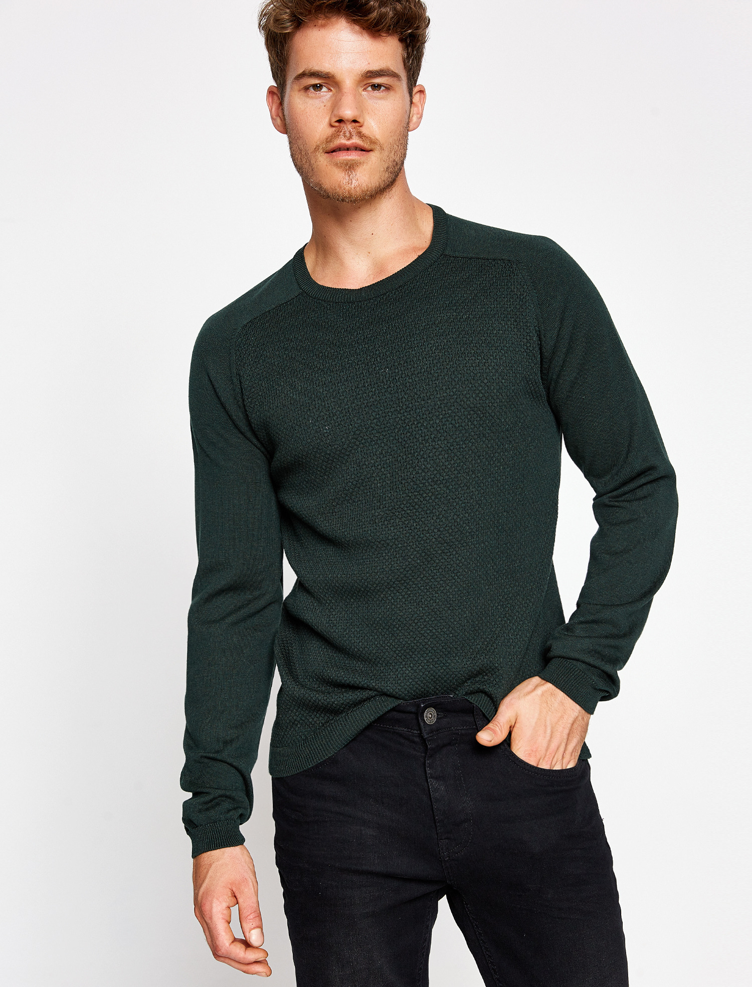 

Джемпер Koton 8KAM94471OT-886 M Khaki