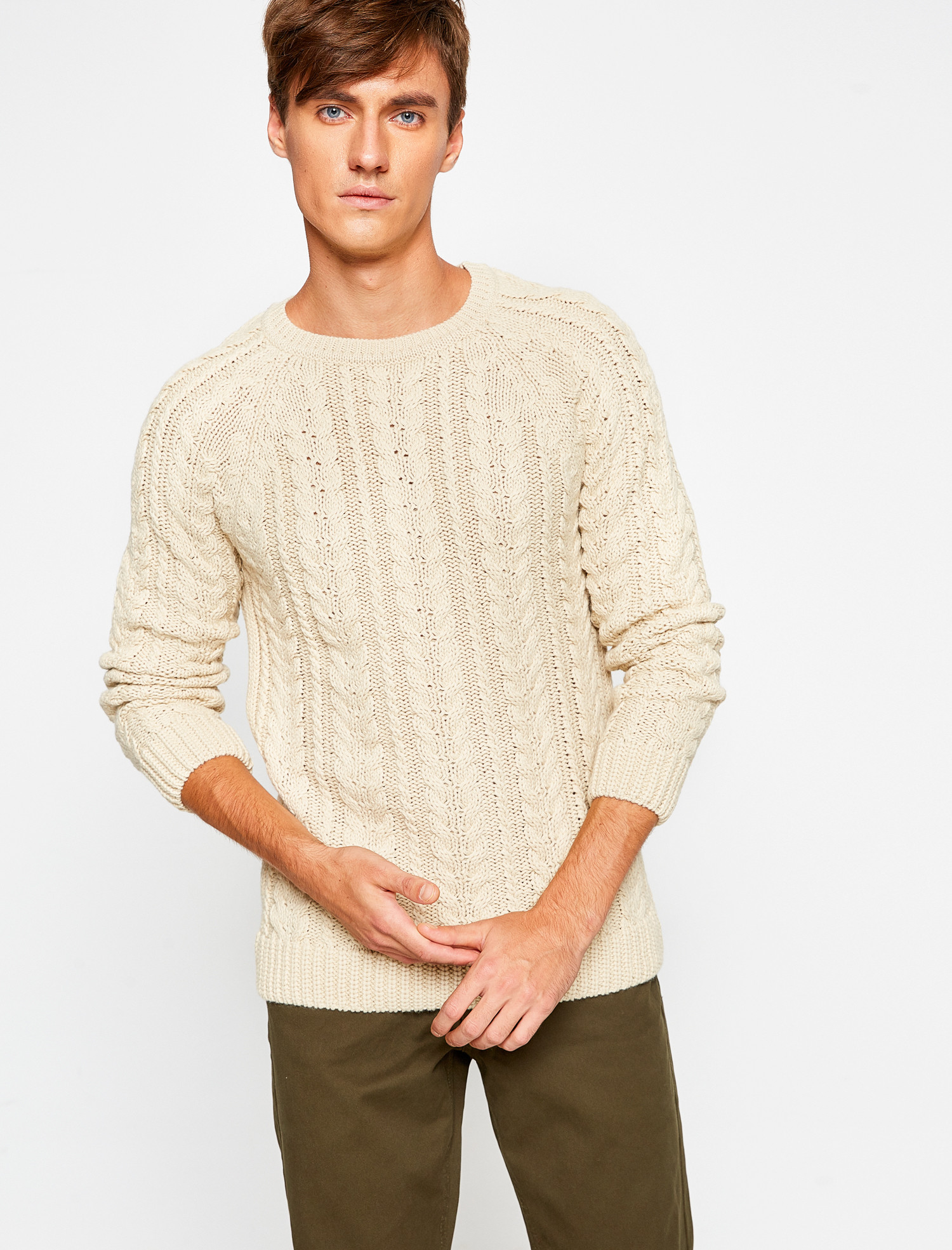 

Джемпер Koton 8KAM94569OT-050 M Beige