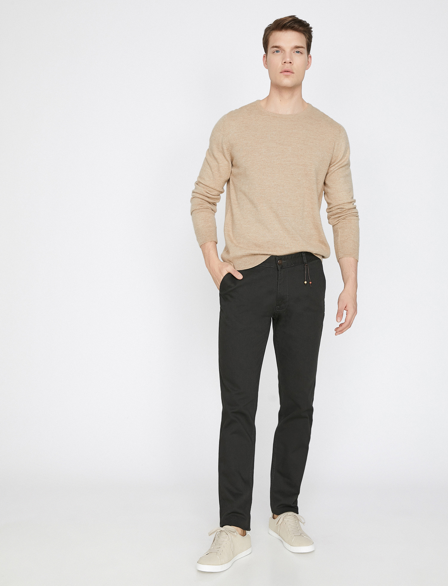 

Брюки Koton 8YAM41541NW-890 38 Khaki