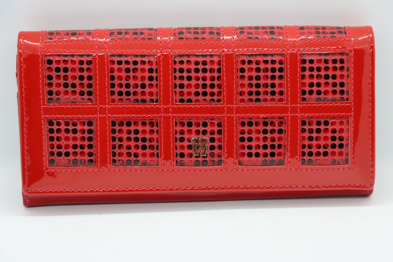 

Женский кожаный кошелёк Wanlima w11044740013a2 Red