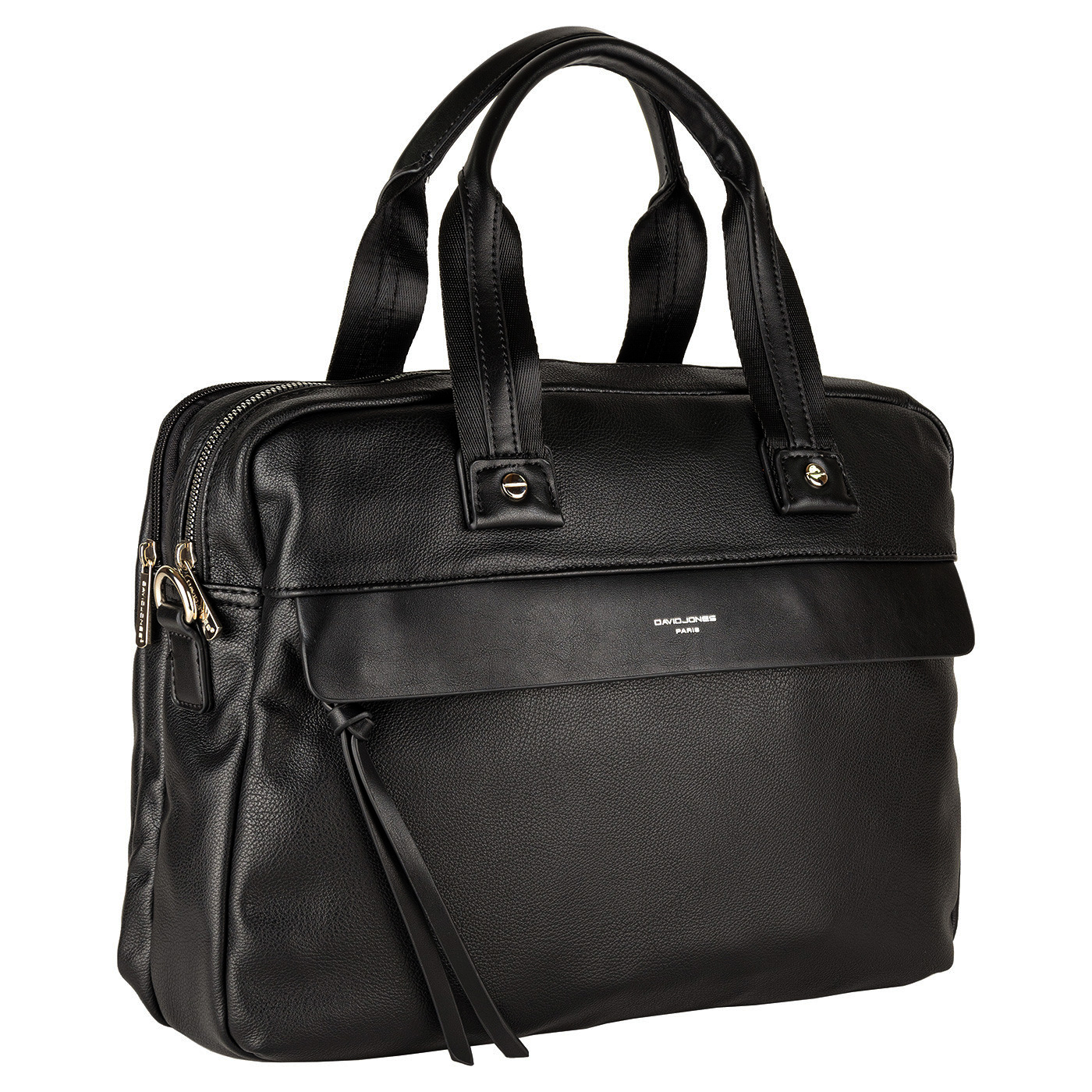 

Мужская сумка David Jones 39 x 28 x 10 см Черная