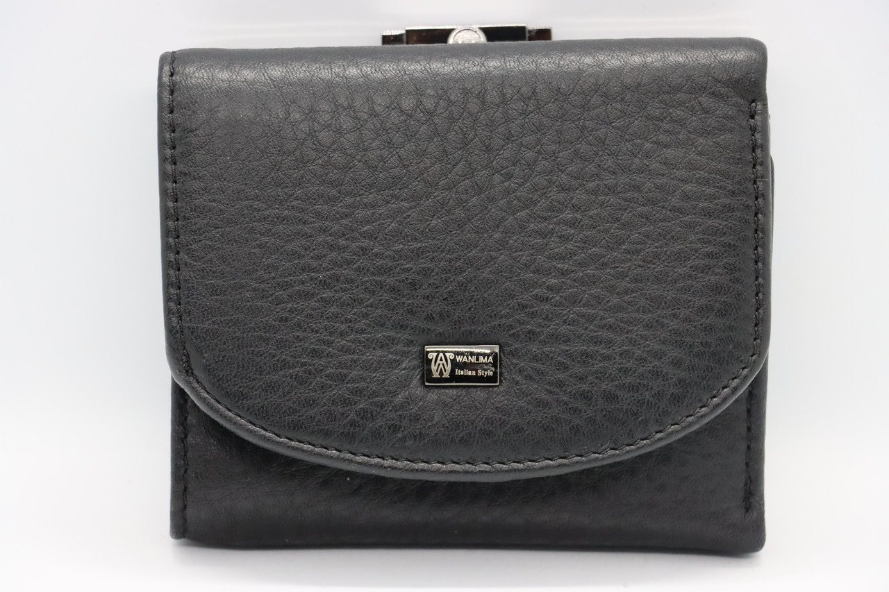 

Женский кожаный кошелёк Wanlima w72047550017j9 Black