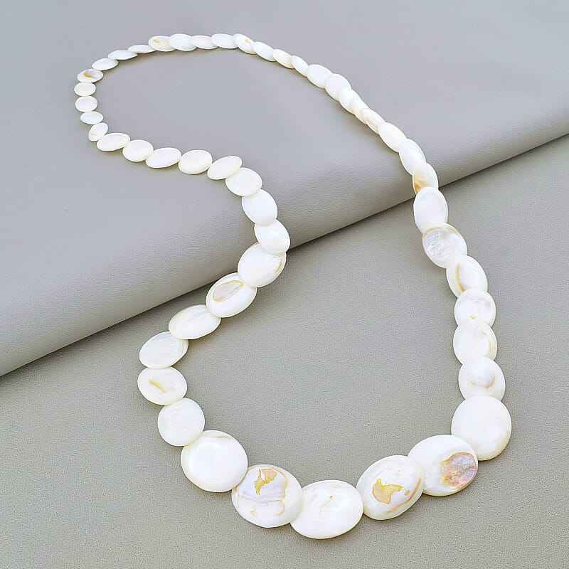 

Бусы с Перламутром длинные 76 см. 099911