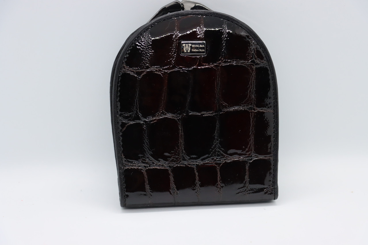 

Женский кожаный кошелёк Wanlima w500436341 Red/Black