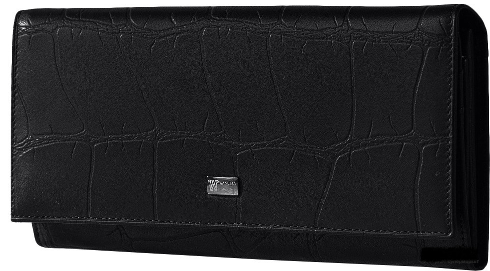 

Женский кожаный кошелёк Wanlima w72042410041a1 Black
