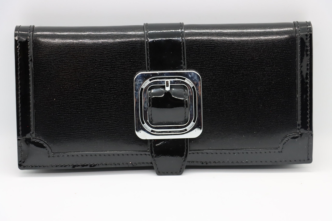 

Женский кожаный кошелёк Wanlima w01047281226 Black