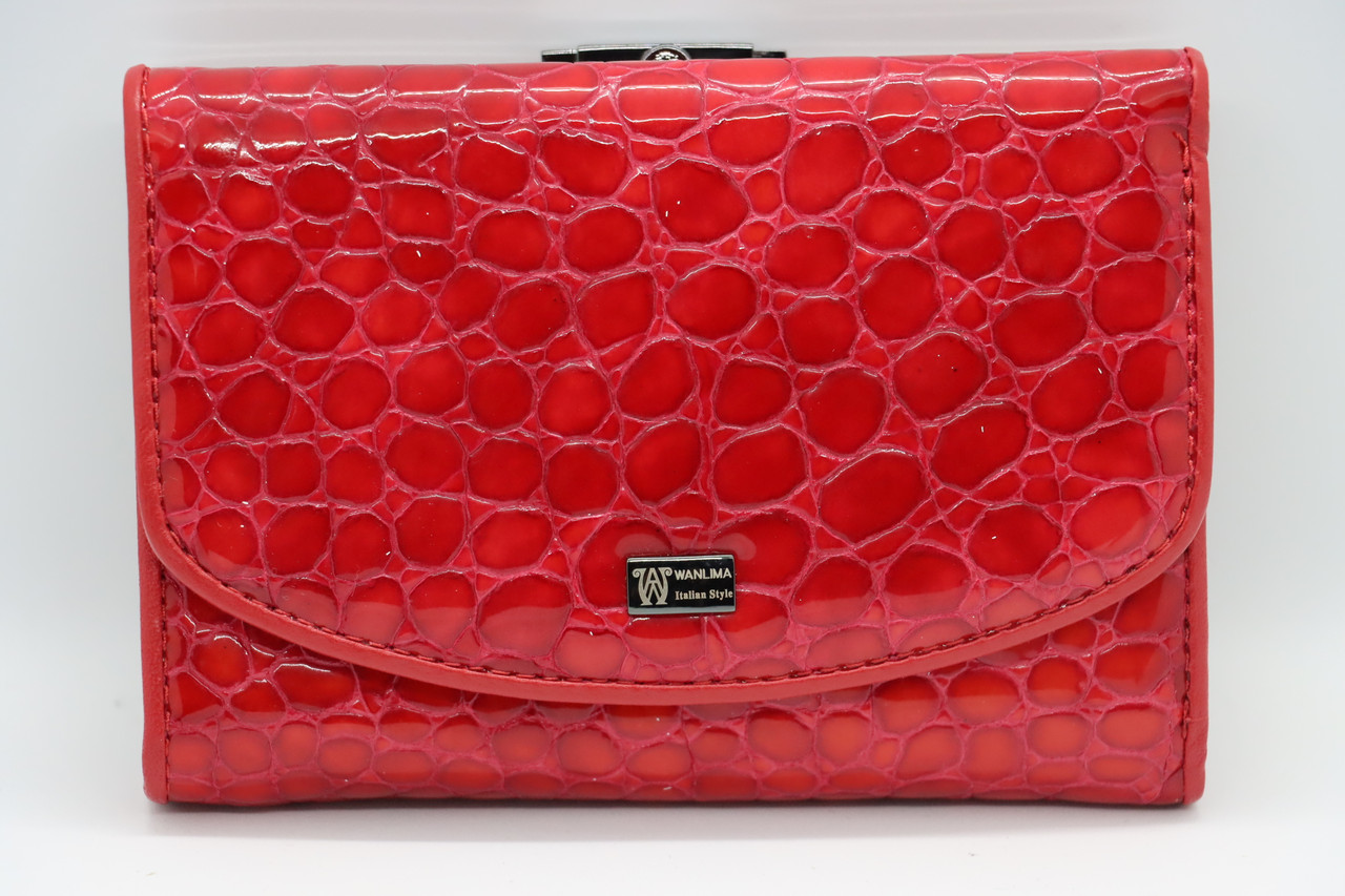 

Женский кожаный кошелёк Wanlima w11044690473b1 Red