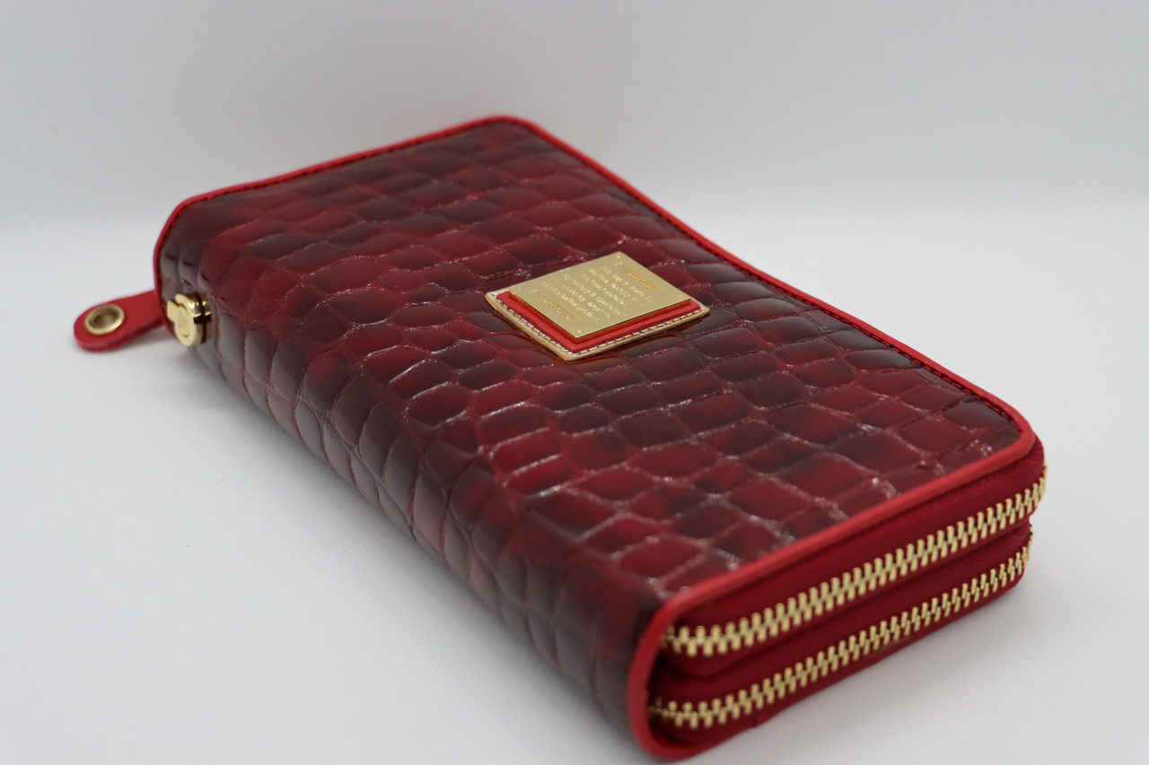 

Женский кожаный кошелёк Wanlima w82022849998 Red