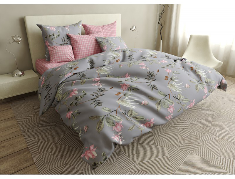 

Комплект постельного белья SoundSleep Cells and flowers бязь 200х220