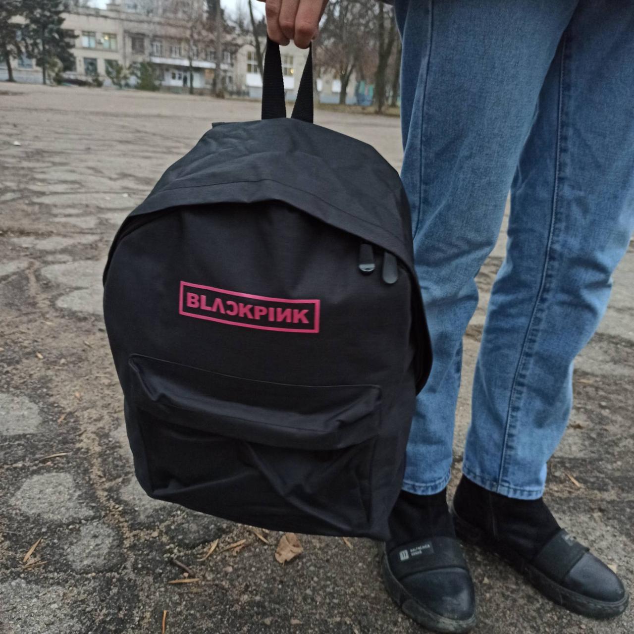 

Рюкзак Jsstore Black Pink Черный