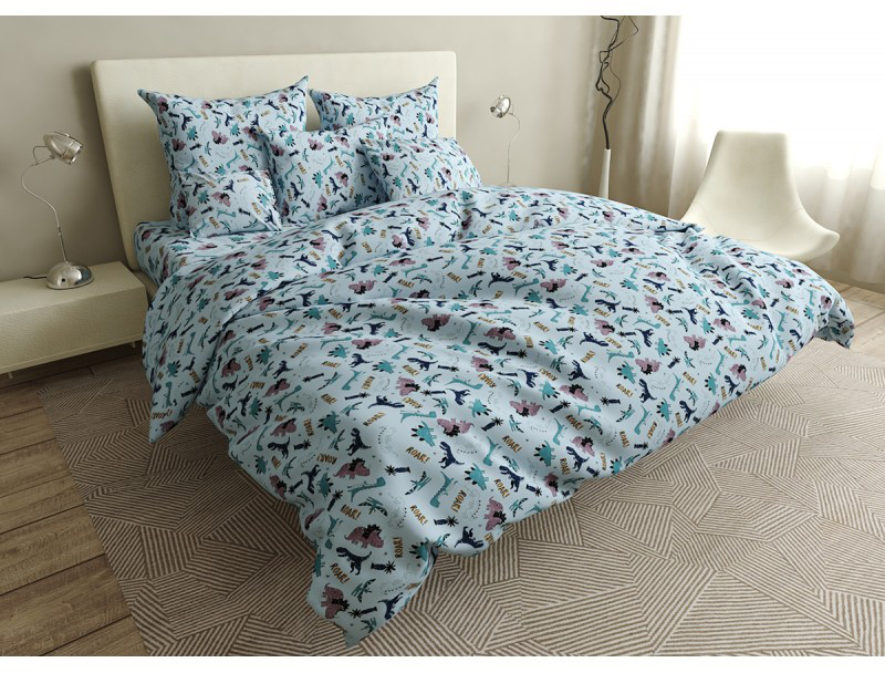 

Комплект постельного белья SoundSleep Dinosaurs бязь 145х210