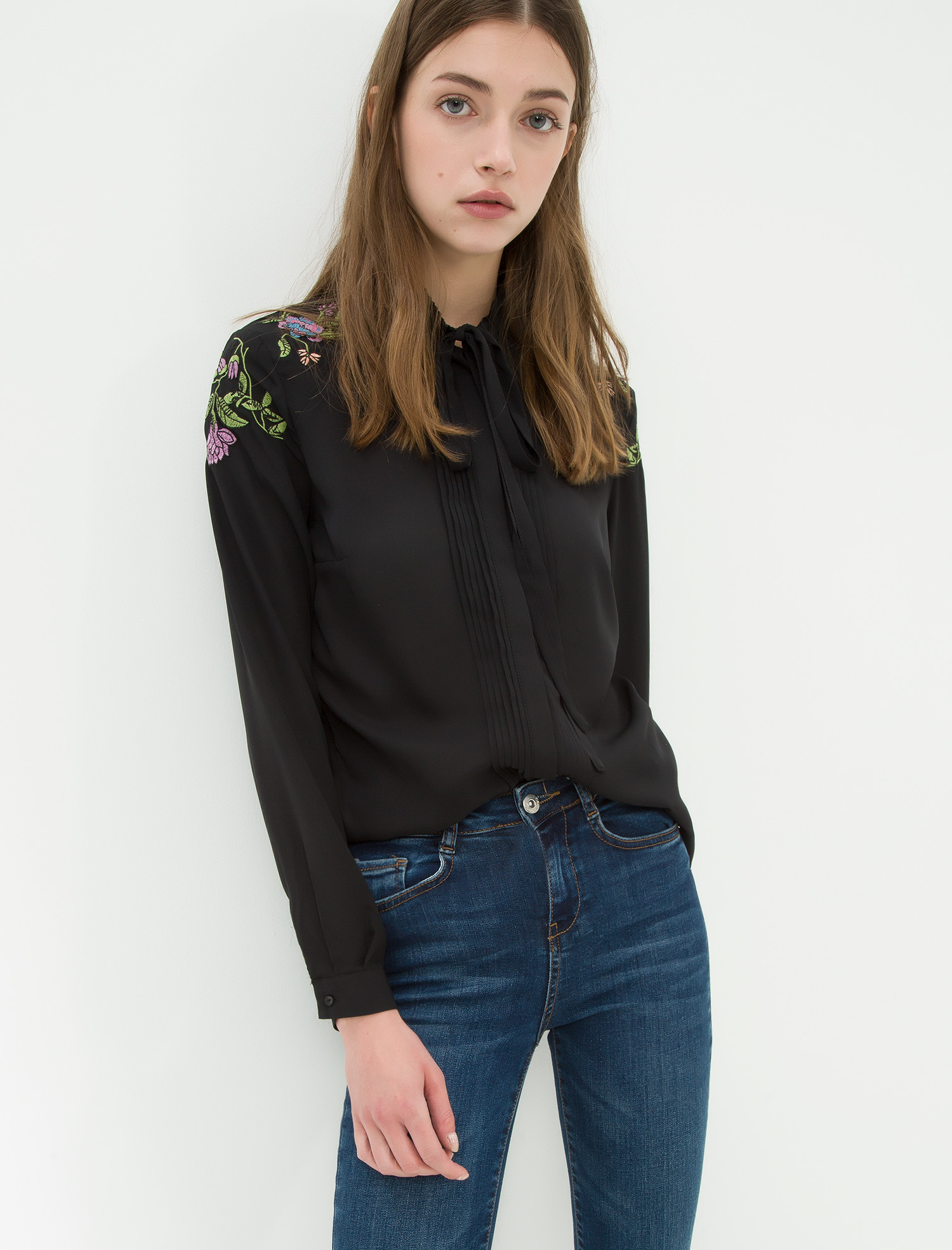 

Рубашка Koton 7KAK63484EW 34 Black