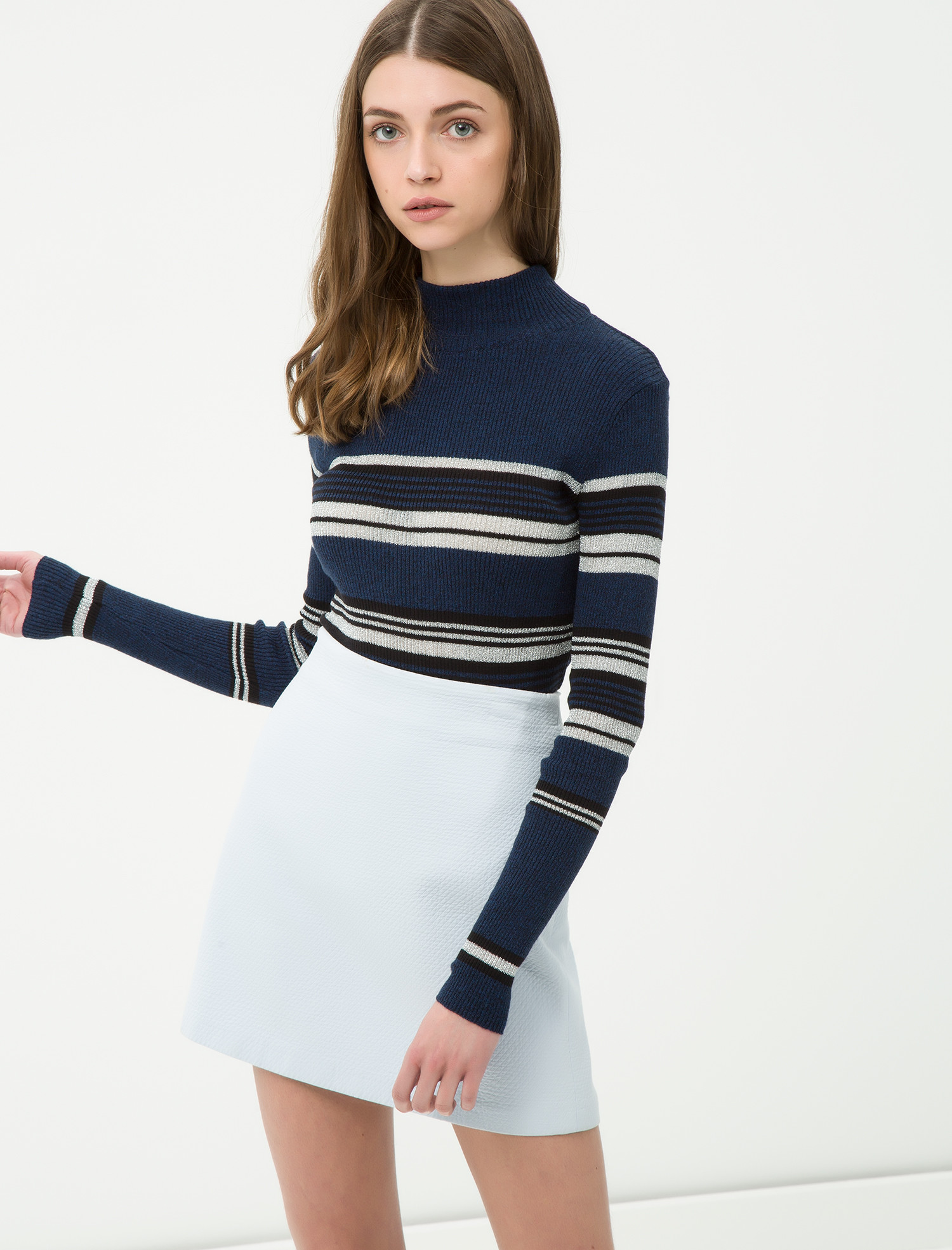 

Свитер Koton 7KAK92280HT S Navy Stripe
