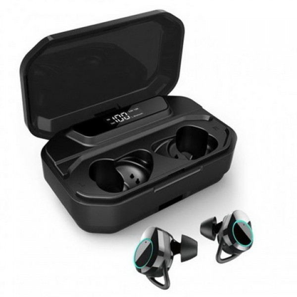 

Bluetooth-гарнитура Kumi T3S TWS Bluethooth Earphone Black Global