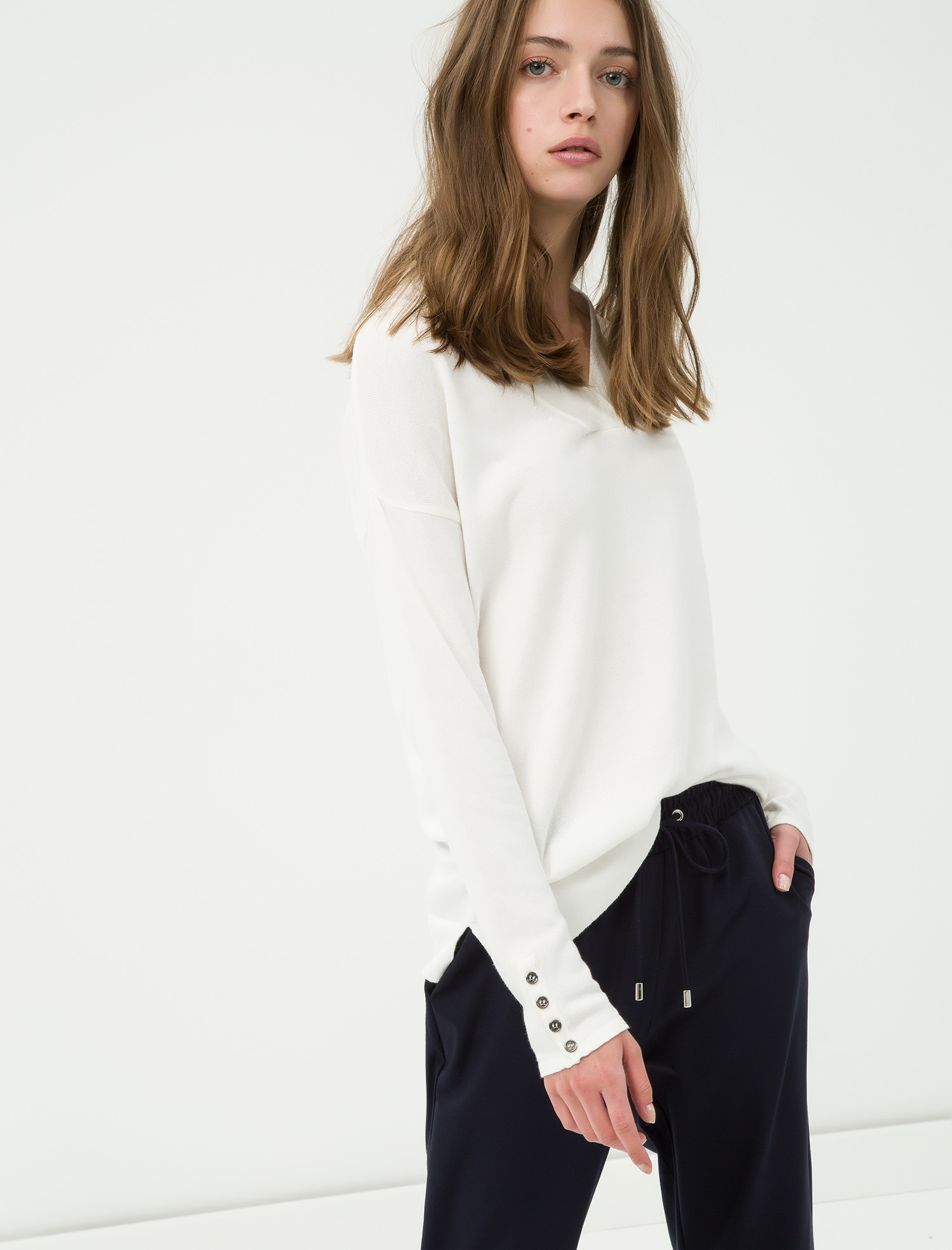 

Свитер Koton 7KAK93642OT S Off White