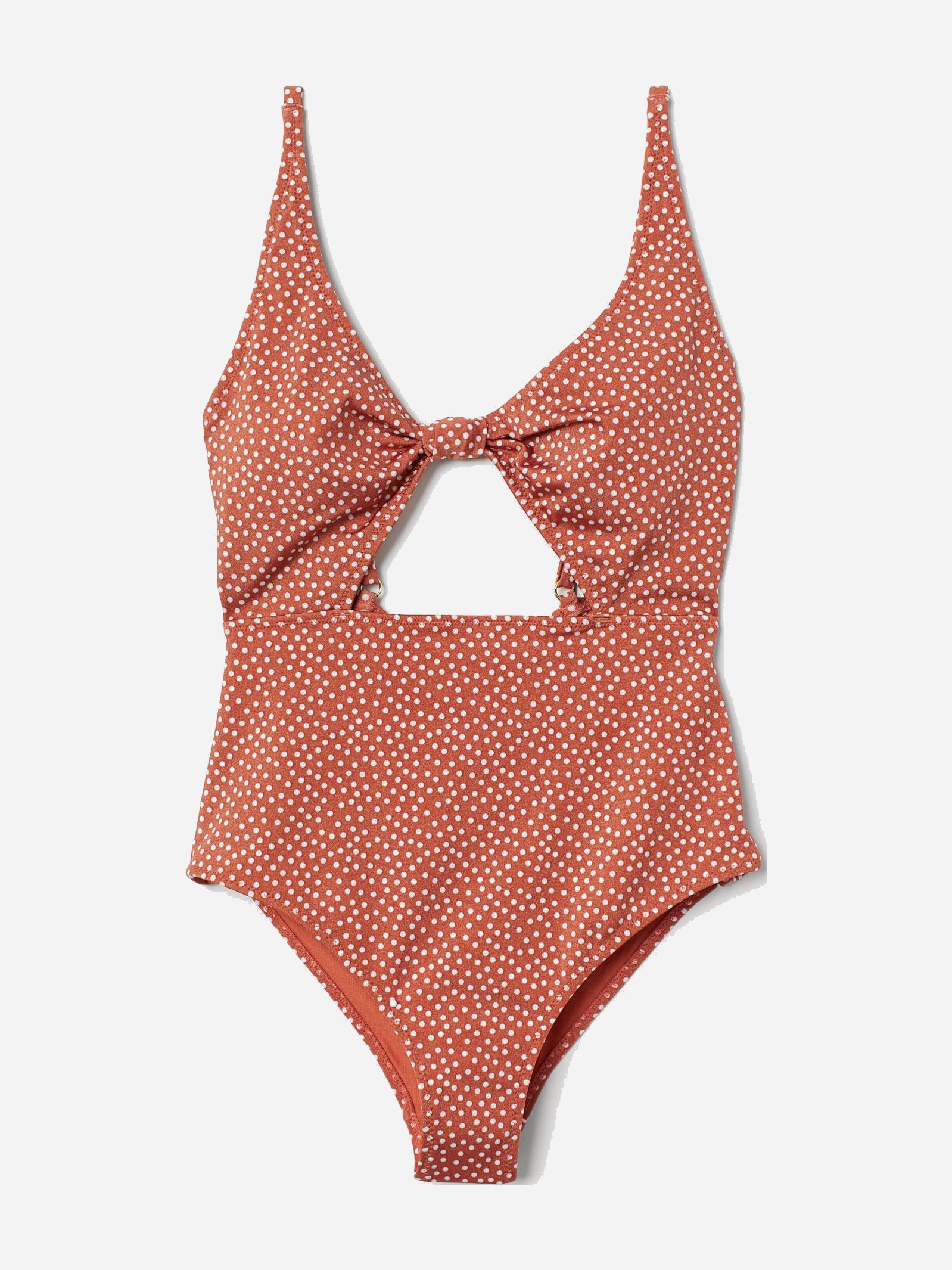 

Женский купальник слитный H&M 97162191 42 Коричневый