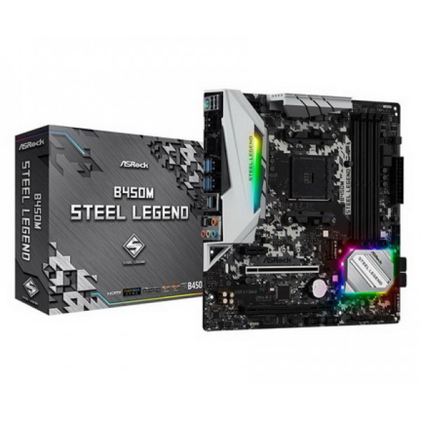 

ASRock B450M Steel Legend Socket AM4