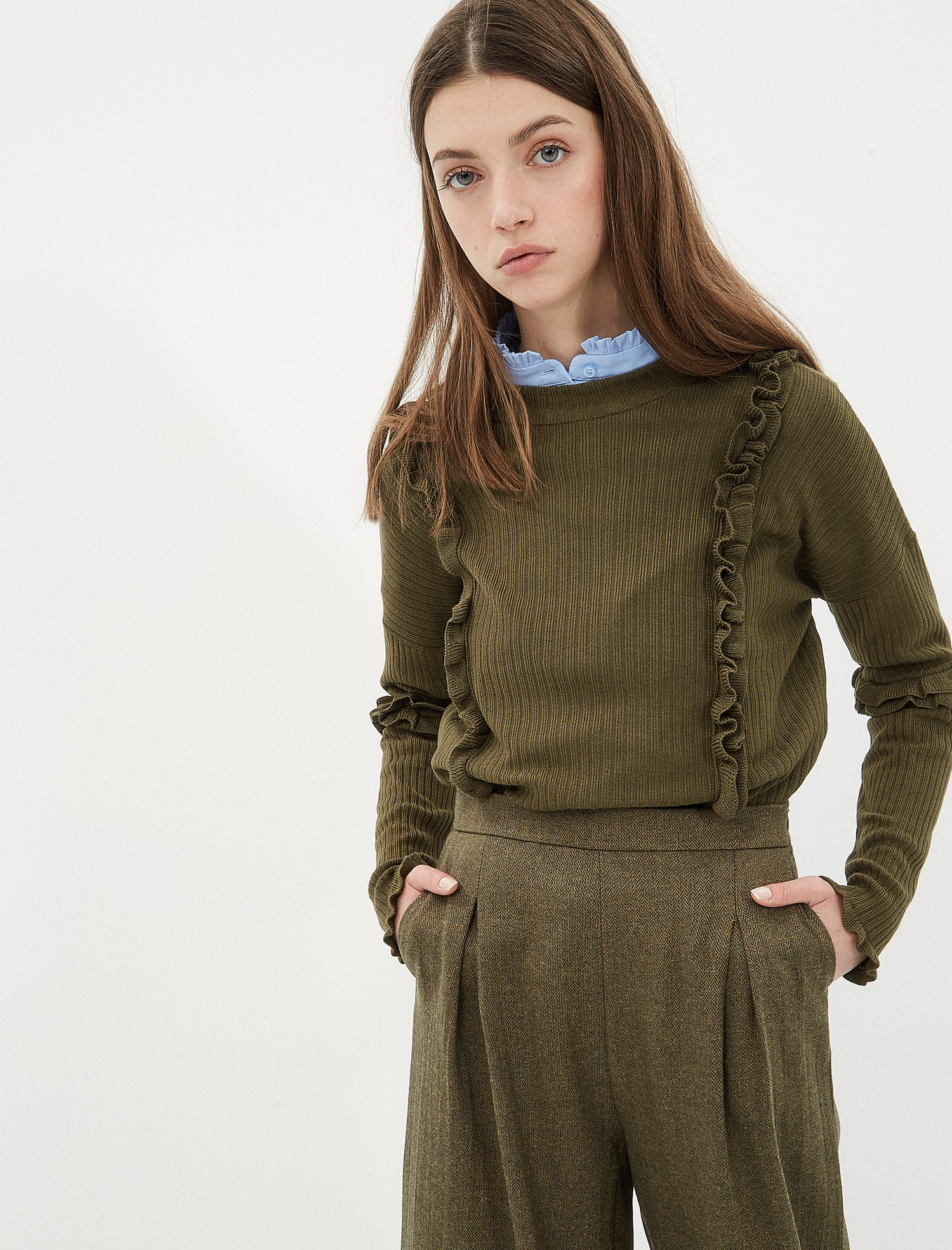 

Джемпер Koton 7KAK94454OT  D.Khaki, Джемпер Koton 7KAK94454OT L D.Khaki