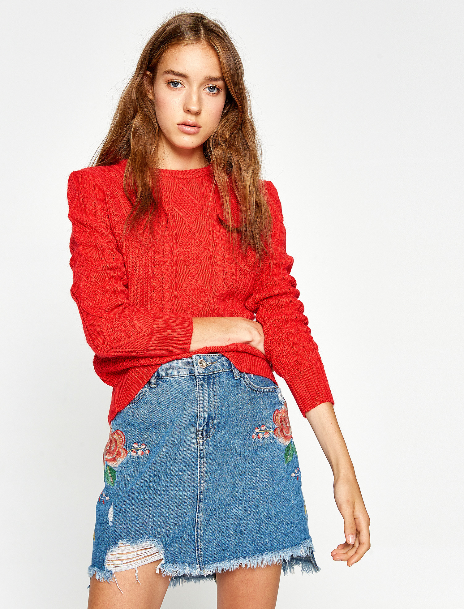 

Свитер Koton 8KAK94602OT XL Red