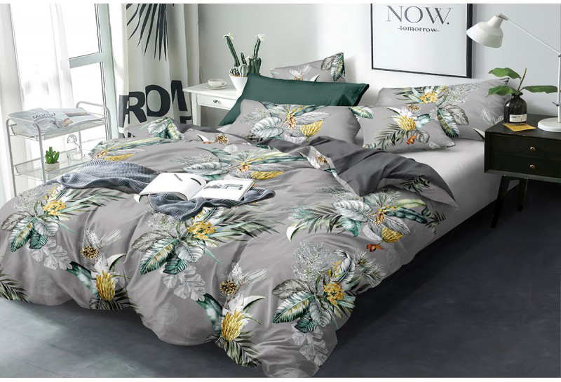 

Комплект постельного белья SoundSleep Exotic flowers сатин 160х220х2
